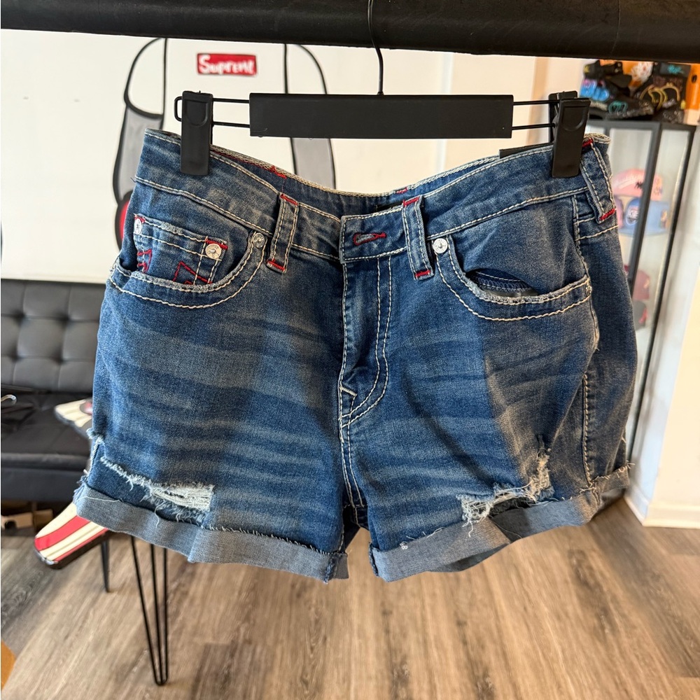 Denim Blue Women's Shorts